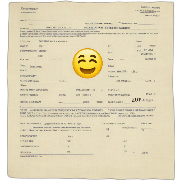 taxes document emoji