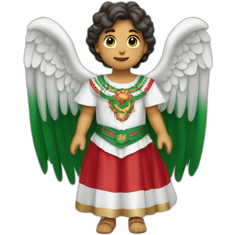 mexico independence angel emoji