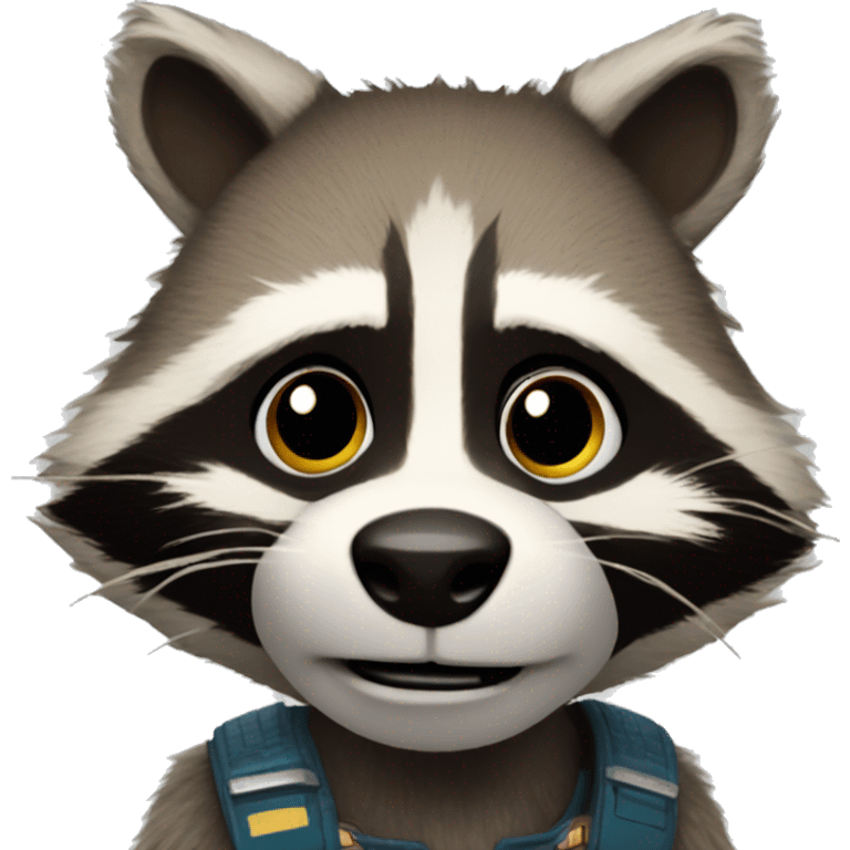 Rocket racoon  emoji