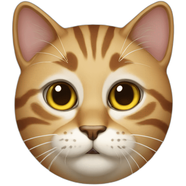 Funny cat emoji