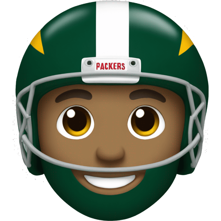 Green Bay Packers football emoji