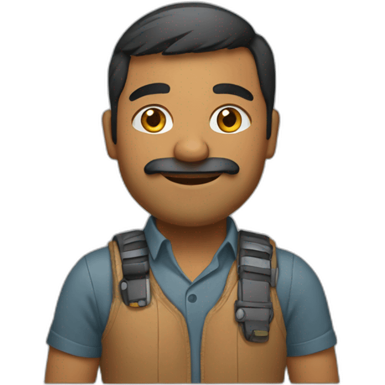 An indian programmer emoji