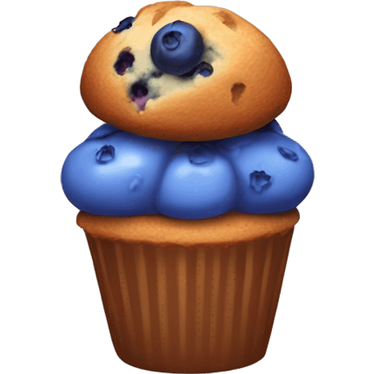 blueberry muffin emoji