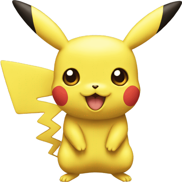 Pikachu bleu emoji