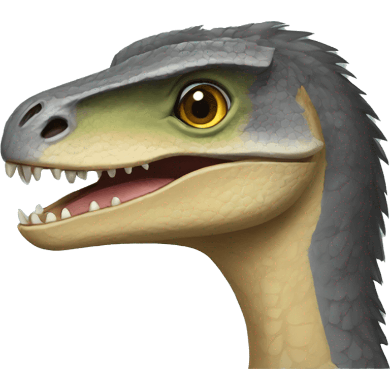 utahraptor twemoji style emoji