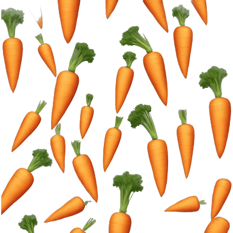 An ugly carrot emoji