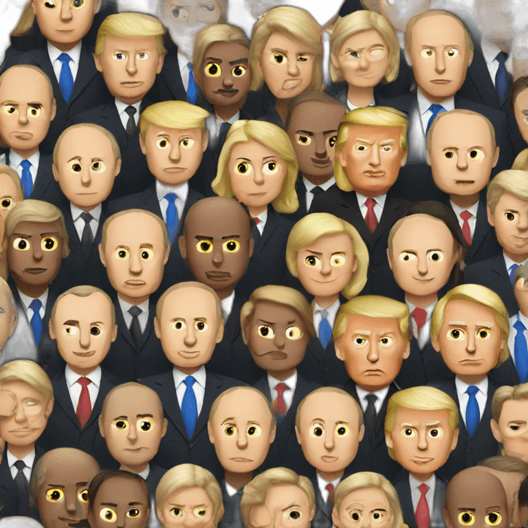 trump putin emoji