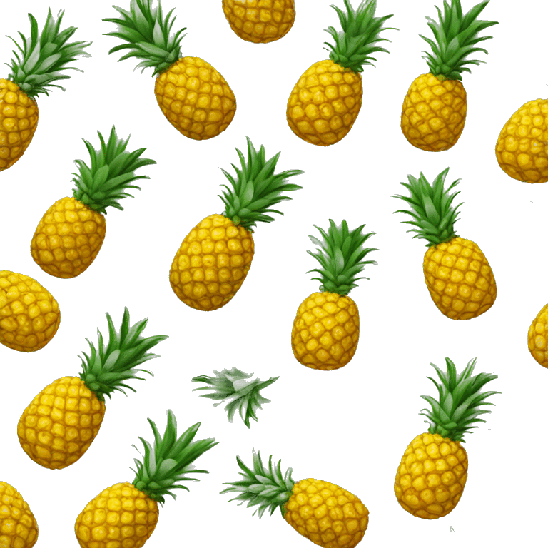 Pineapple man  emoji