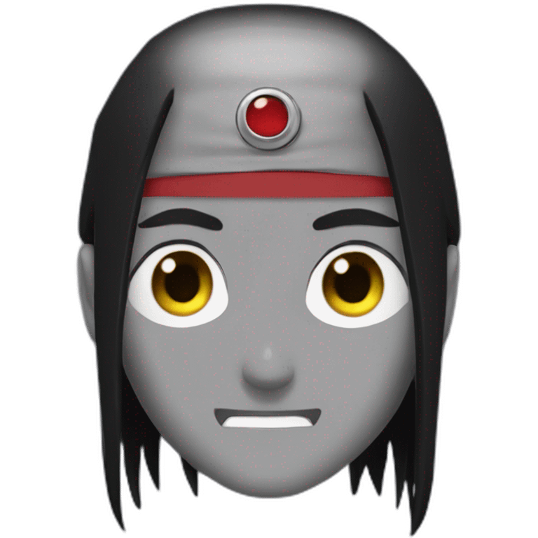 Itachi uchia with sarigan emoji