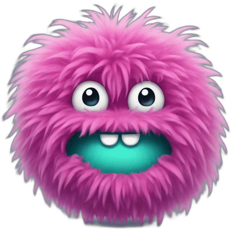 fluffy monster emoji