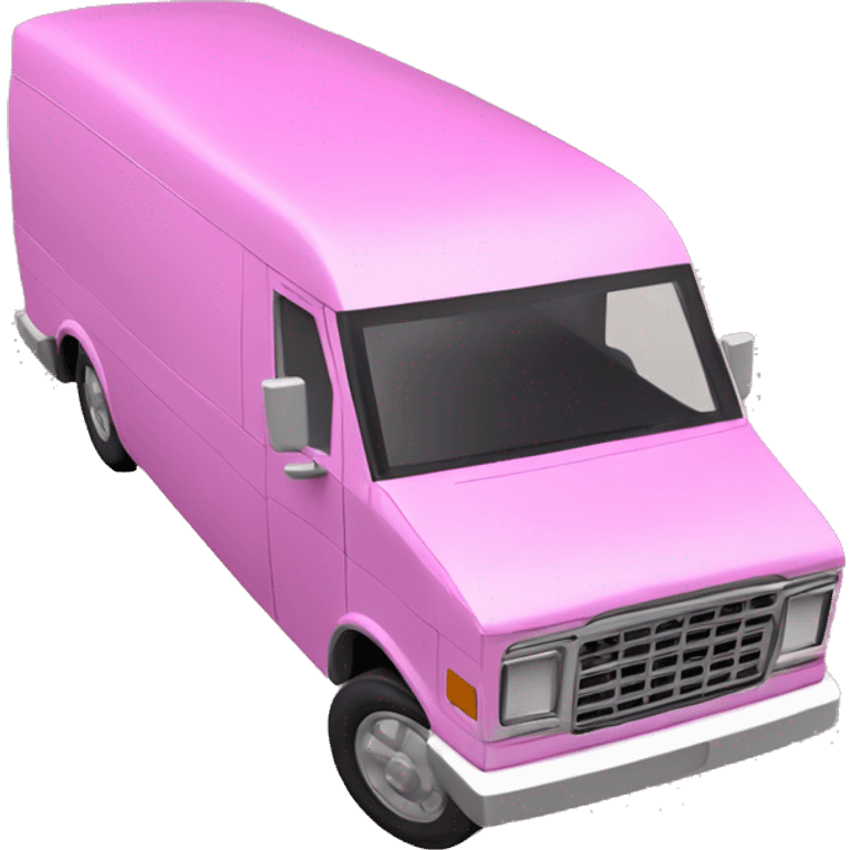 Tall Barbie wide-fender Papercraft long step-van  emoji