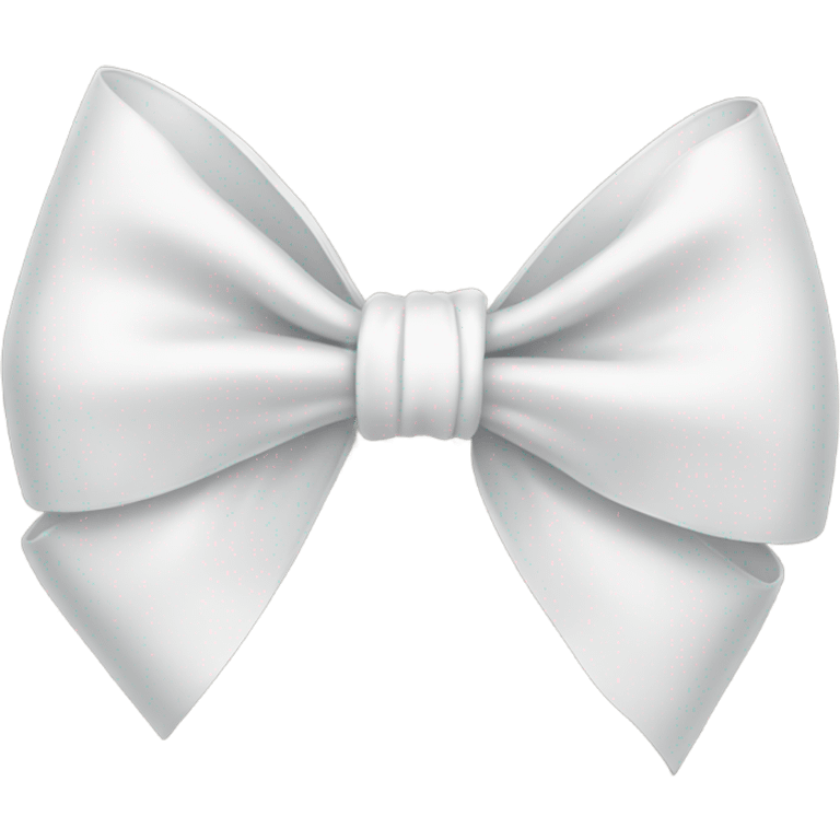 white bow emoji