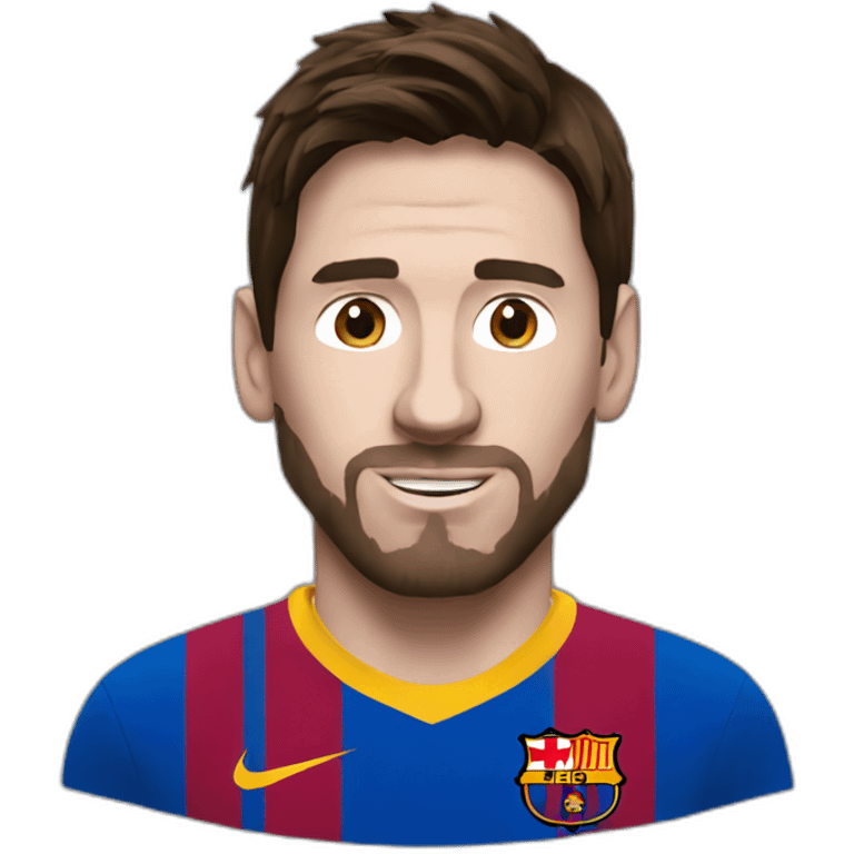 Messi world champion emoji