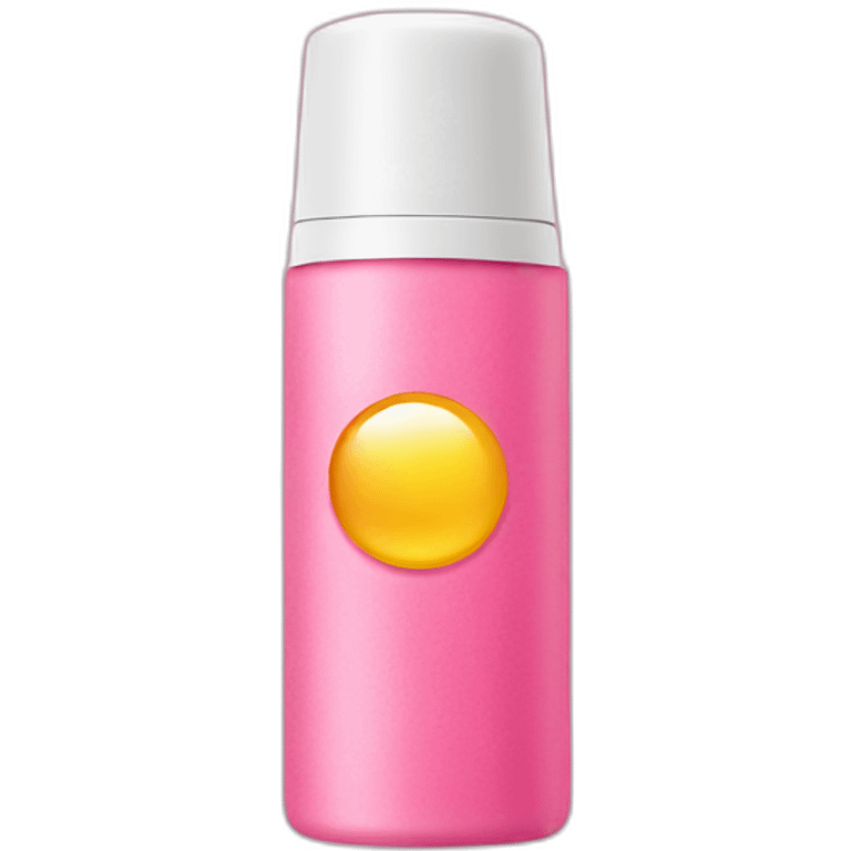 pink sunscreen emoji