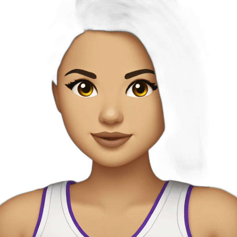 selena gomez lakers emoji