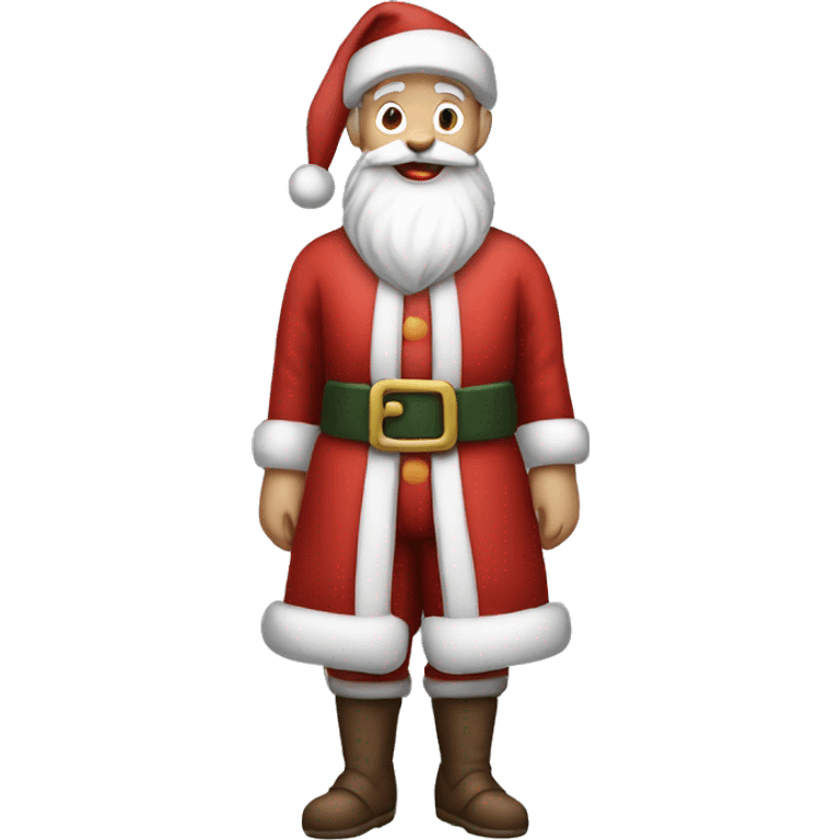 Skinny santa claud emoji