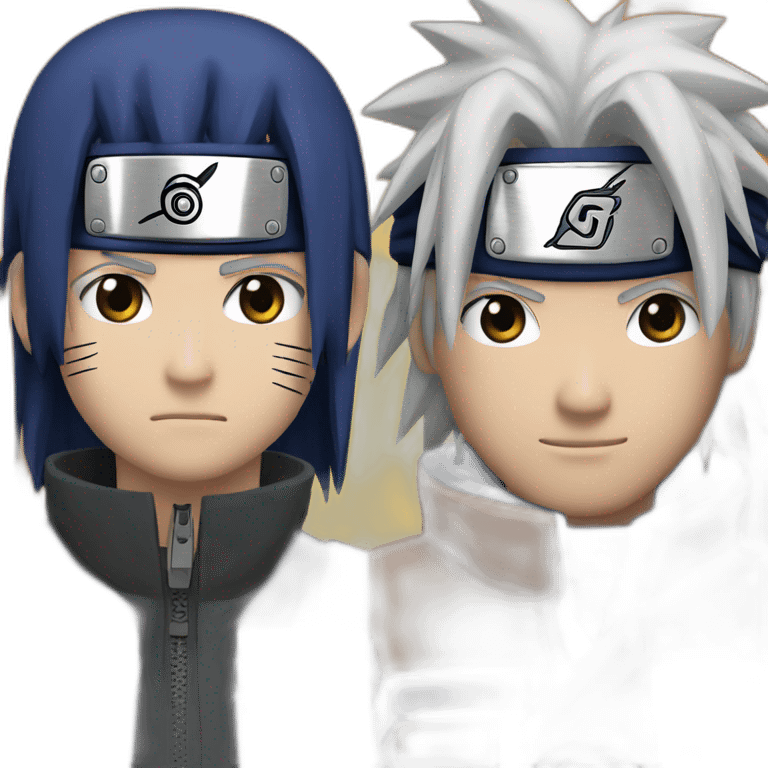 Naruto et sasuke emoji