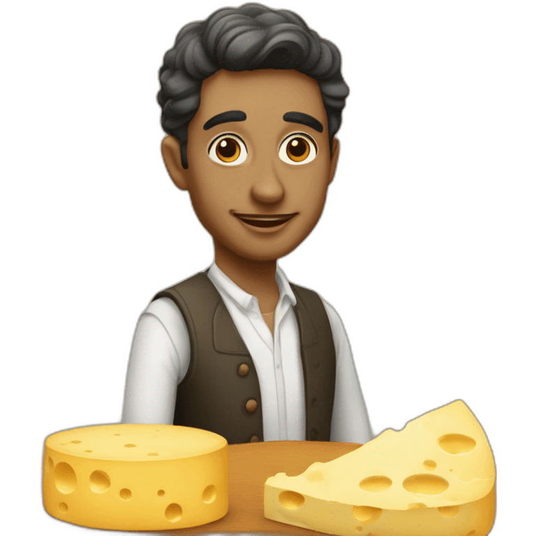 Samy Pessé the cheese lover emoji