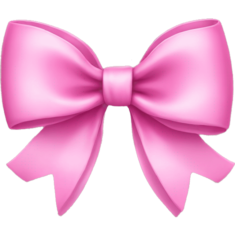 Pink bow emoji