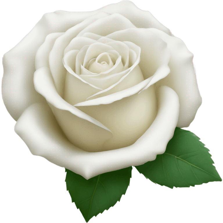 white rose emoji