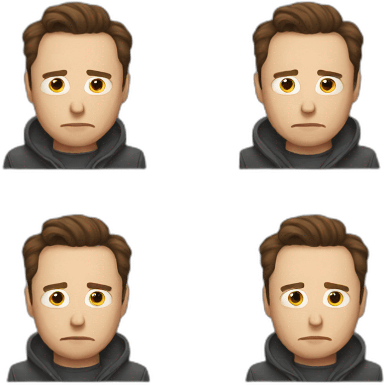 sad elon musk emoji