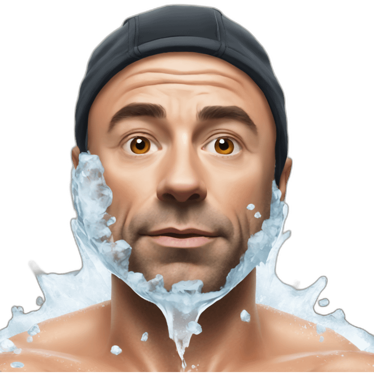 joe rogan in ice bath emoji