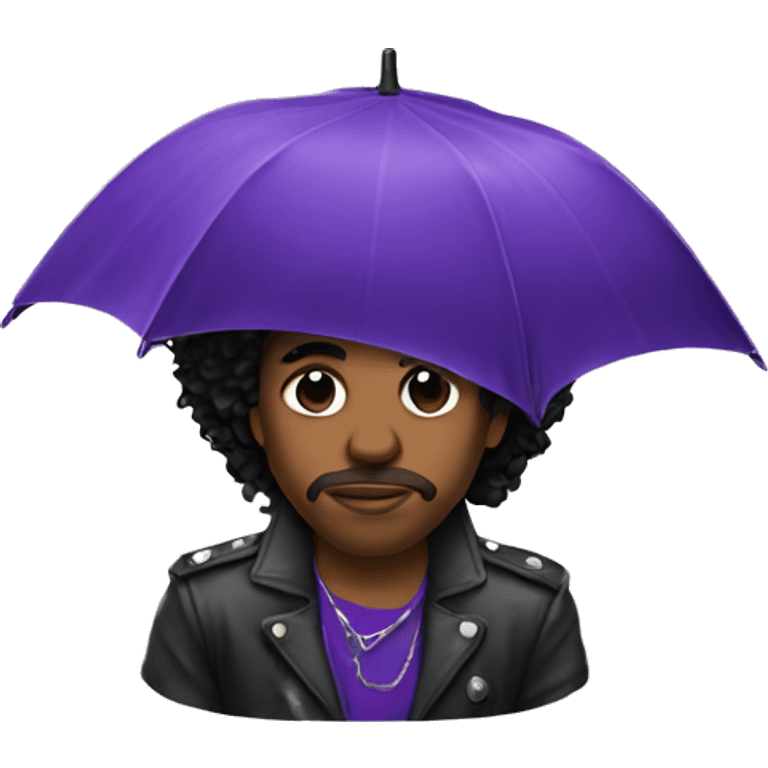 Purple rain emoji