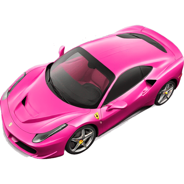 Ferrari pink emoji