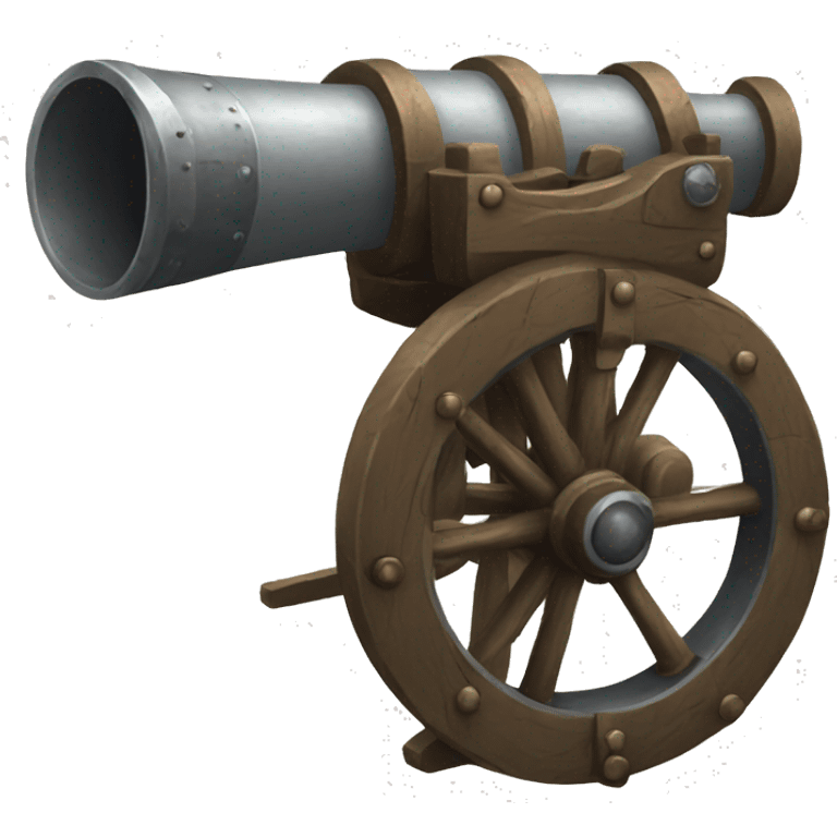 medieval weapon canon emoji