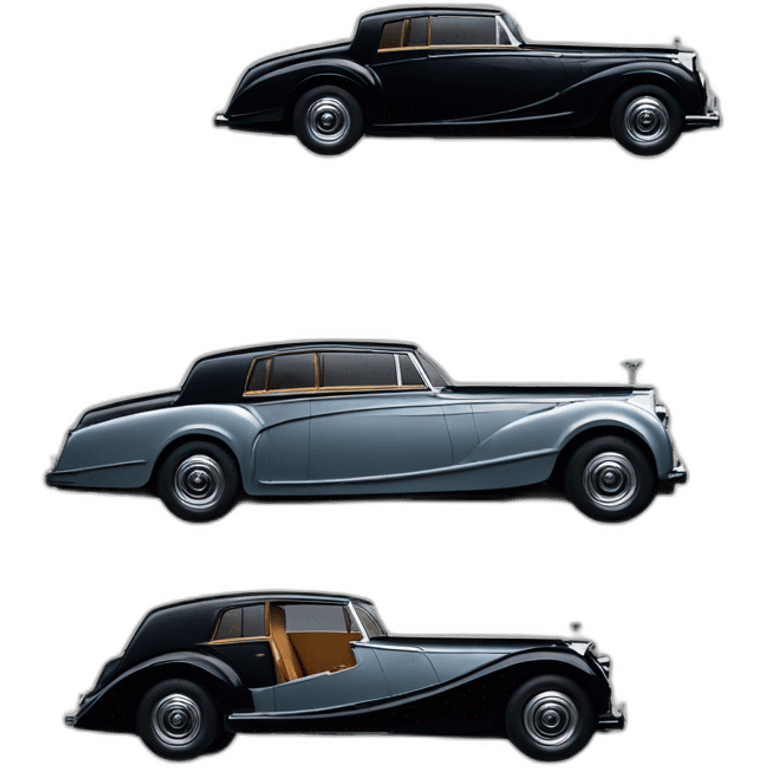 Rolls-Royce ib black and skt color emoji