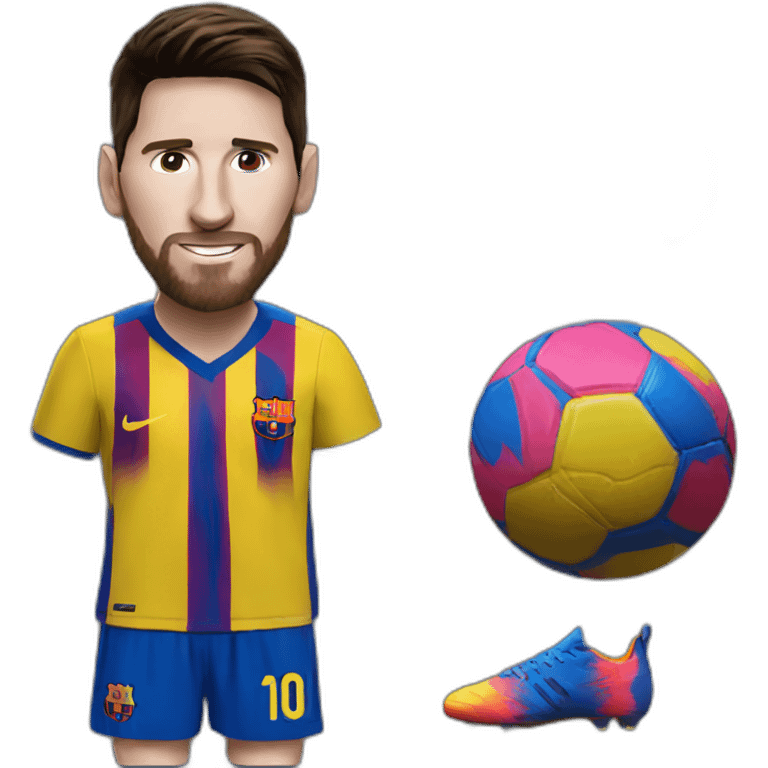 Messi fan emoji