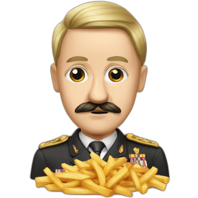 Hitler sur poutine emoji