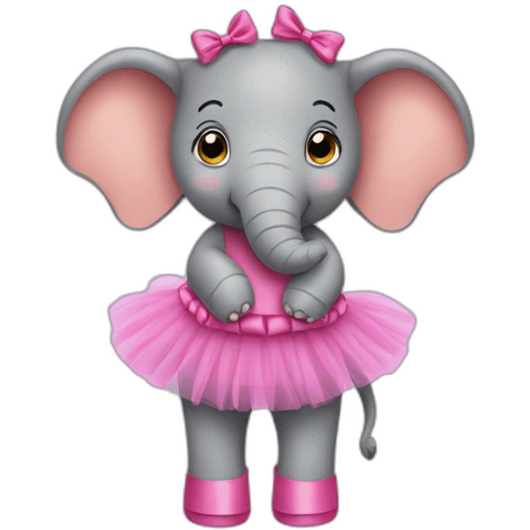 elephant-with-a-tutu emoji