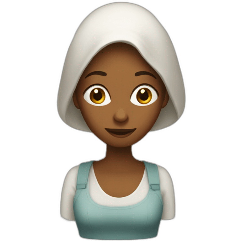 Maman voilée emoji