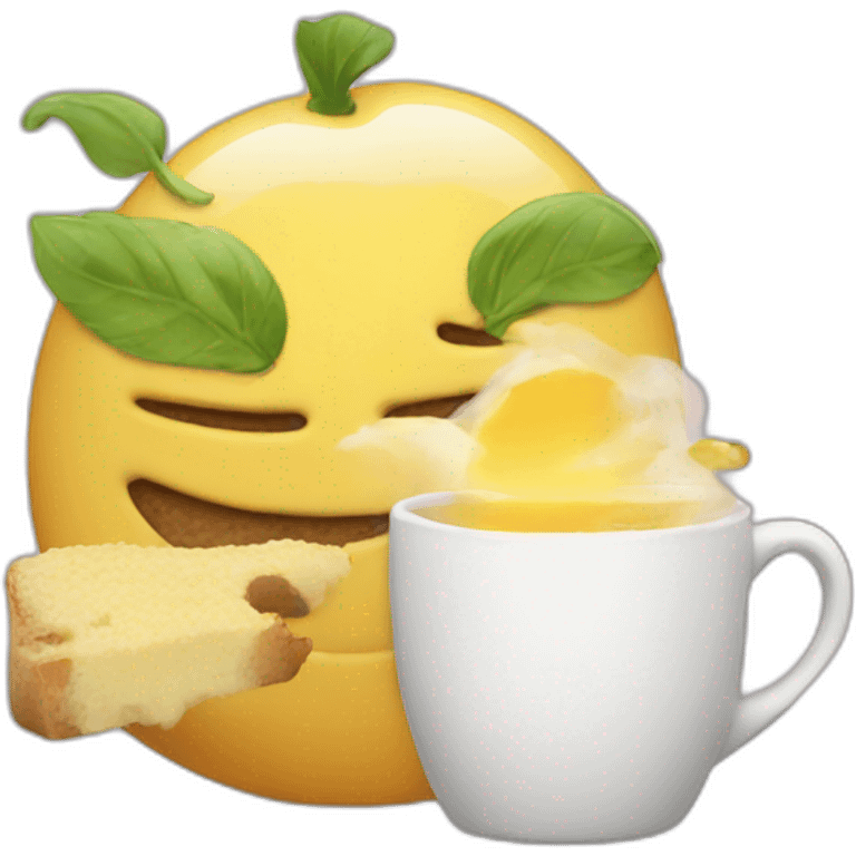 delightful morning emoji