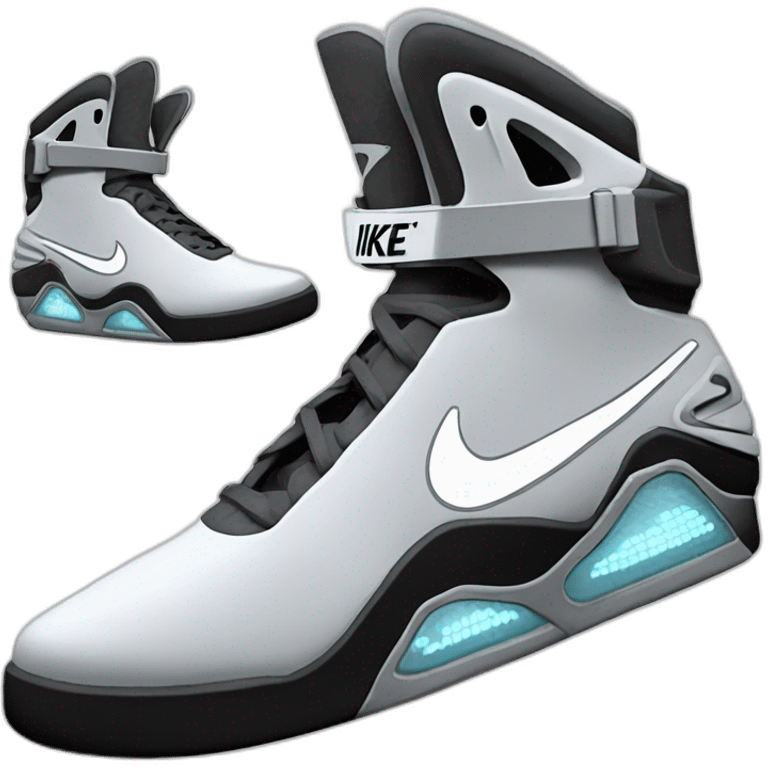 back to the future nike shoes emoji