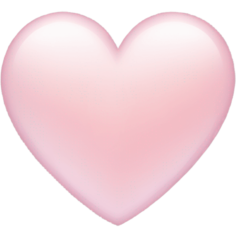 Soft pink shiny heart aesthetic  emoji