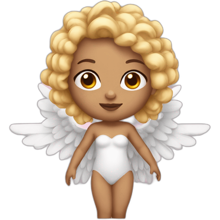 cupid light skin with wings emoji