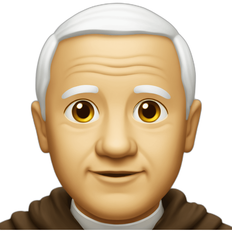 john-paul-ii-skin-color-very-saturated-yellow-skin emoji