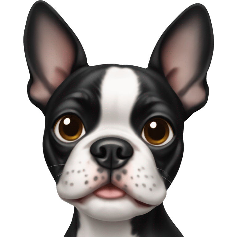 Boston terrier emoji