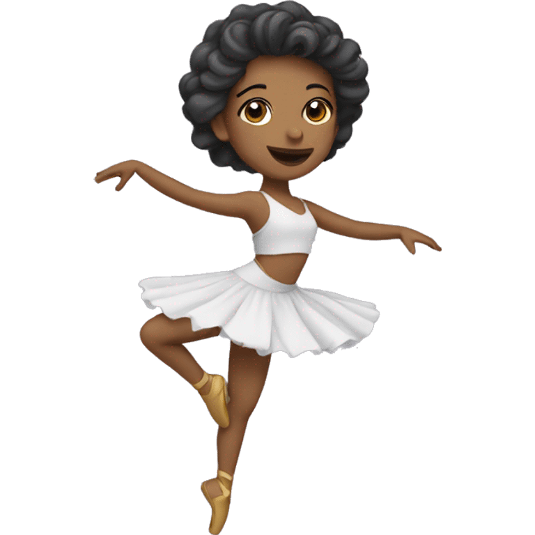 A dancer emoji