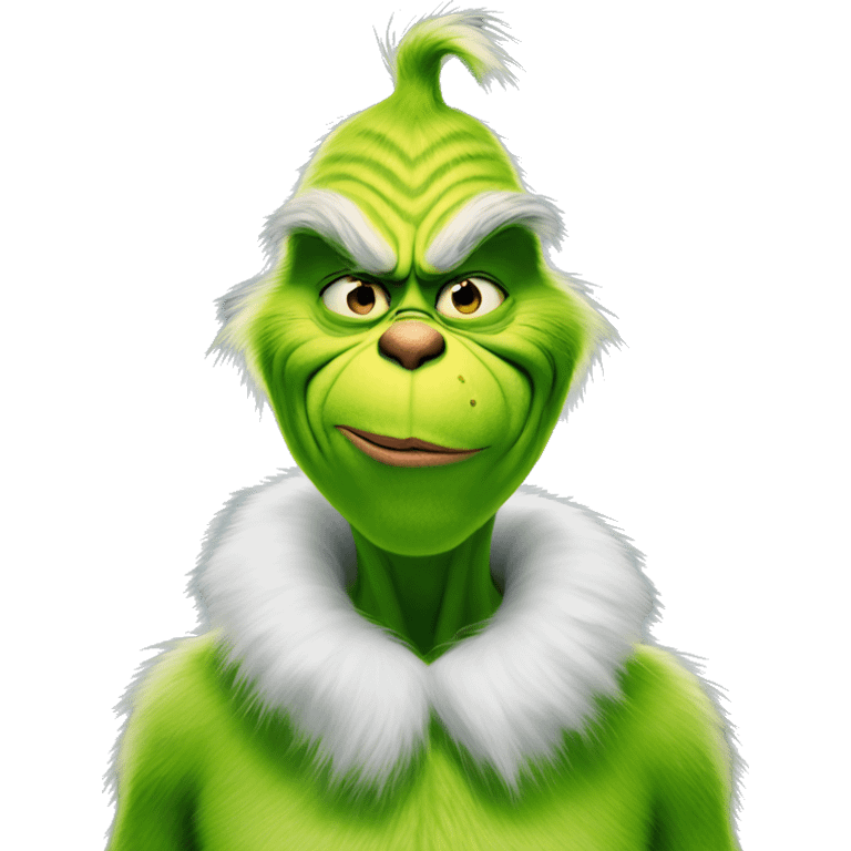 The grinch emoji