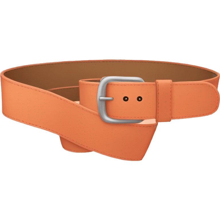 Belt to peach emoji