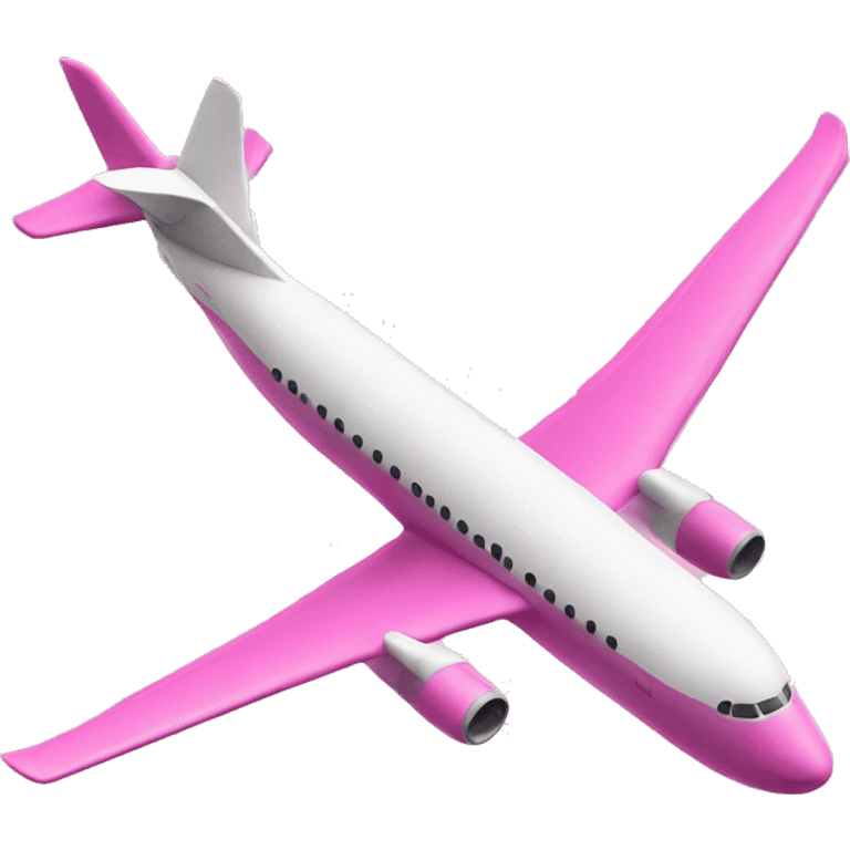 Pink airplane  emoji