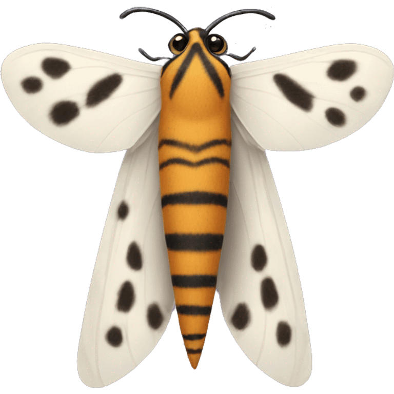 tiger moth milk emoji