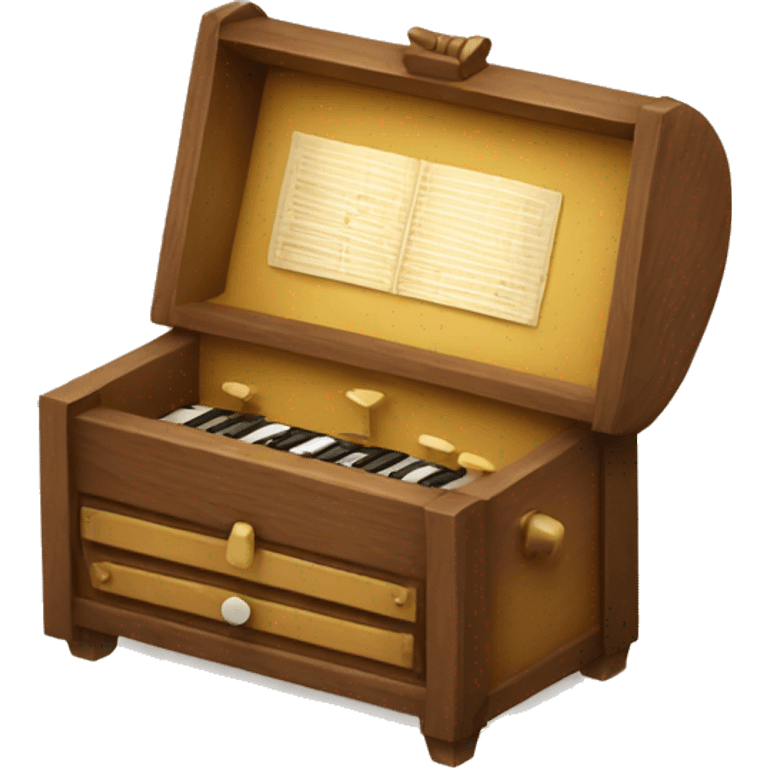 simple music box emoji