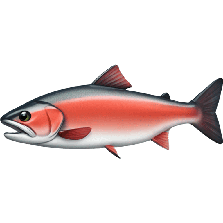 Sockeye salmon emoji