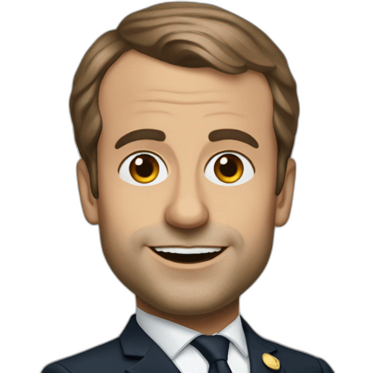 Emanuel Macron  emoji