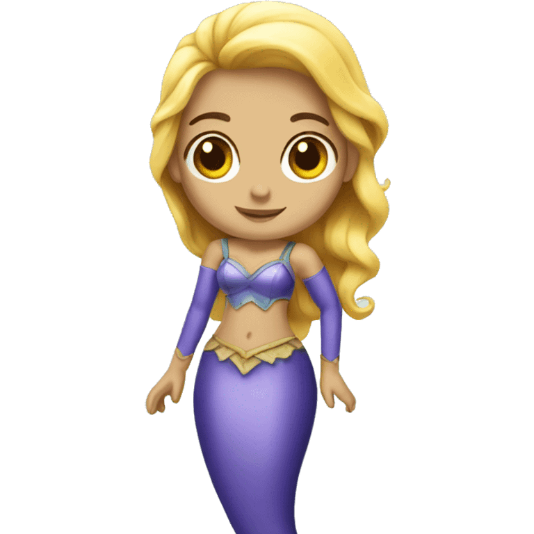 mermaid princess worker  emoji