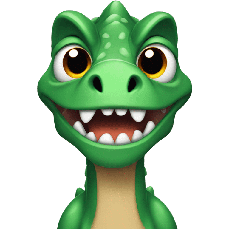 Angry dinosaur  emoji